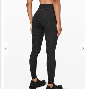Lululemon align pant in Camo Deep Coal Multi